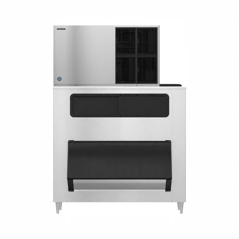 440-KM1301SAJ3B1500 1427 lb KM Series Crescent Cube Ice Machine w/ Bin - 1500 lb Storage, Air Coo...