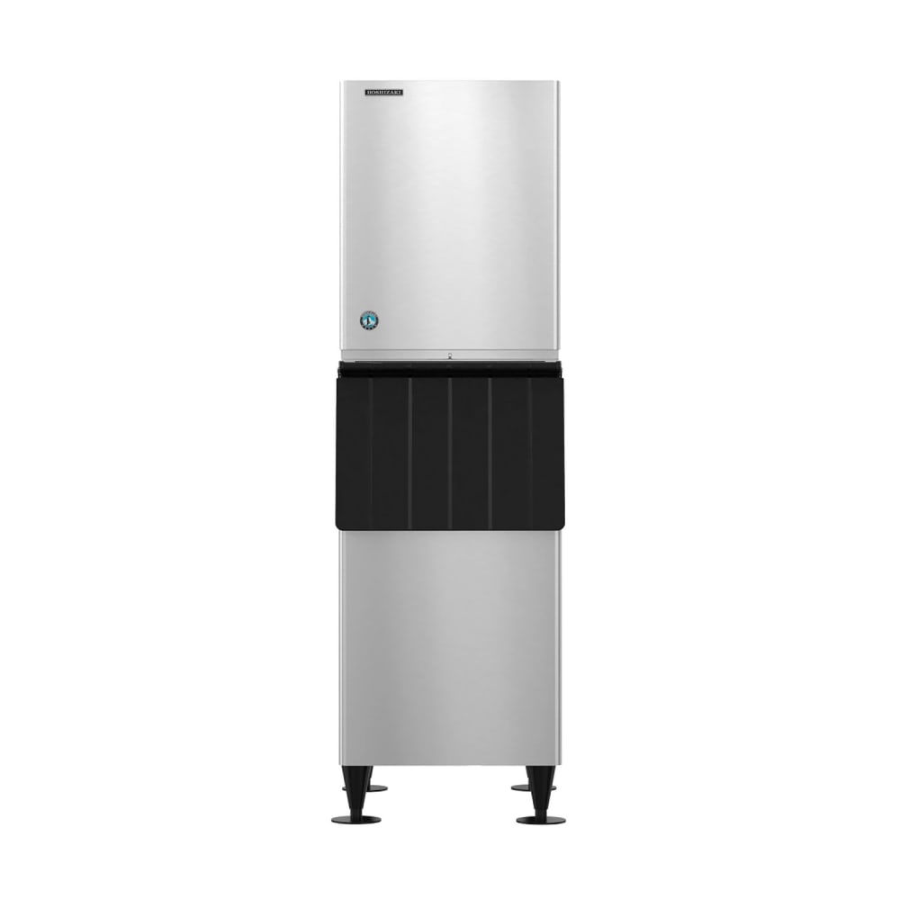 440-KM660MWJB300SF 647 lb KM Series Crescent Cube Ice Machine w/ Bin - 300 lb Storage, Water Cool...