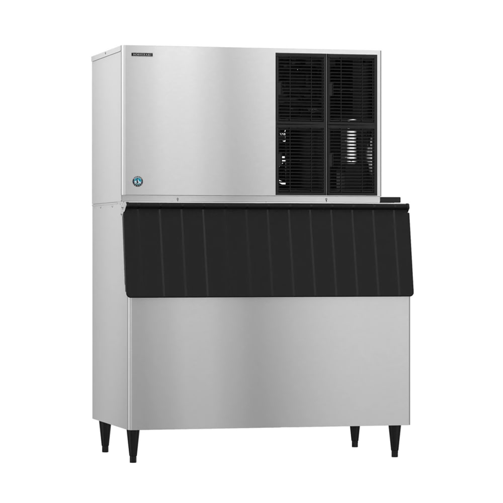 440-KM1301SAJ3B800 1427 lb KM Series Crescent Cube Ice Machine w/ Bin - 800 lb Storage, Air Coole...