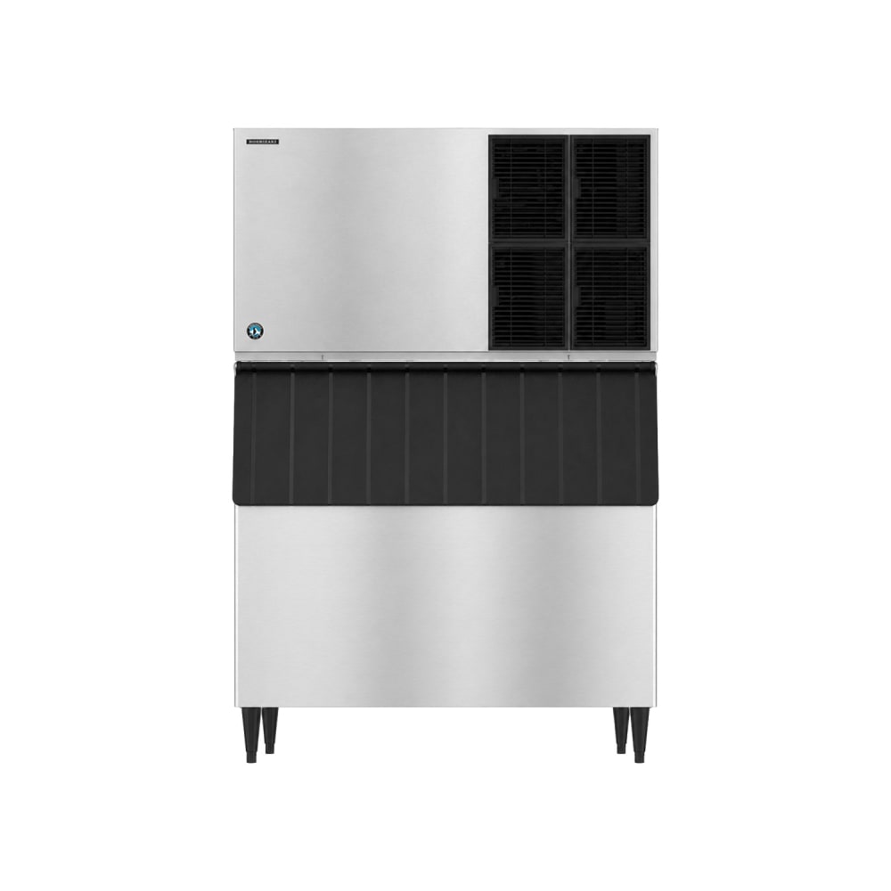 440-KM1601SAJB800 1513 lb KM Series Crescent Cube Ice Machine w/ Bin - 800 lb Storage, Air Cooled...