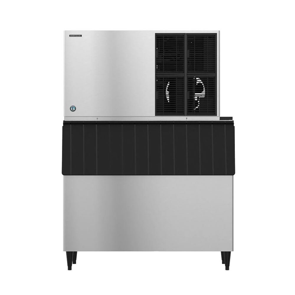 440-KM1301SAJB800 1365 lb KM Series Crescent Cube Ice Machine w/ Bin - 800 lb Storage, Air Cooled...