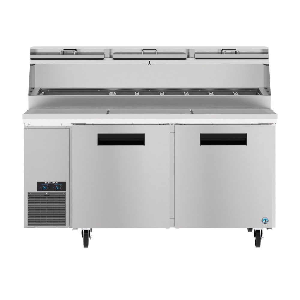 440-PR67BZ 67" Steelheart® Series Pizza Prep Table w/ Refrigerated Base, 115v