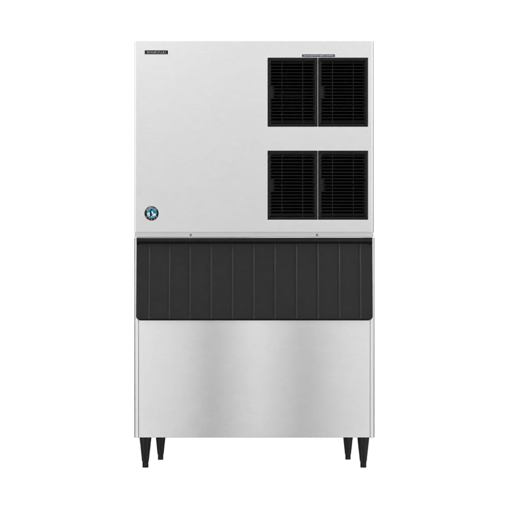 440-KM1900SAJB800 1875 lb KM Series Crescent Cube Ice Machine w/ Bin - 800 lb Storage, Air Cooled...
