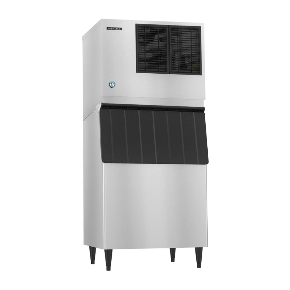 440-KMD355MAJB500212 395 lb Crescent Cube Ice Machine w/ Bin - 500 lb Storage, Air Cooled, 115v