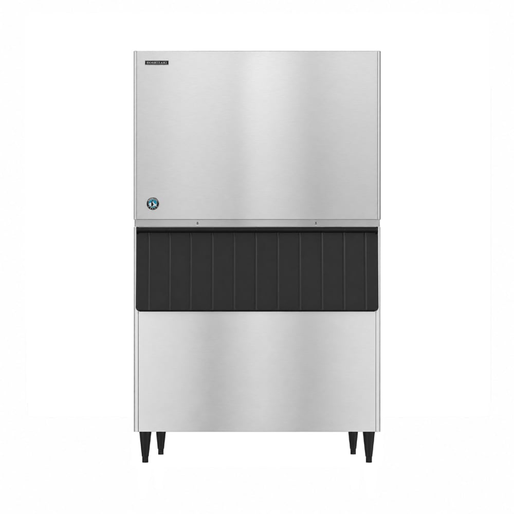 440-KM1900SWJB800 1880 lb KM Series Crescent Cube Ice Machine w/ Bin - 800 lb Storage, Water Cool...