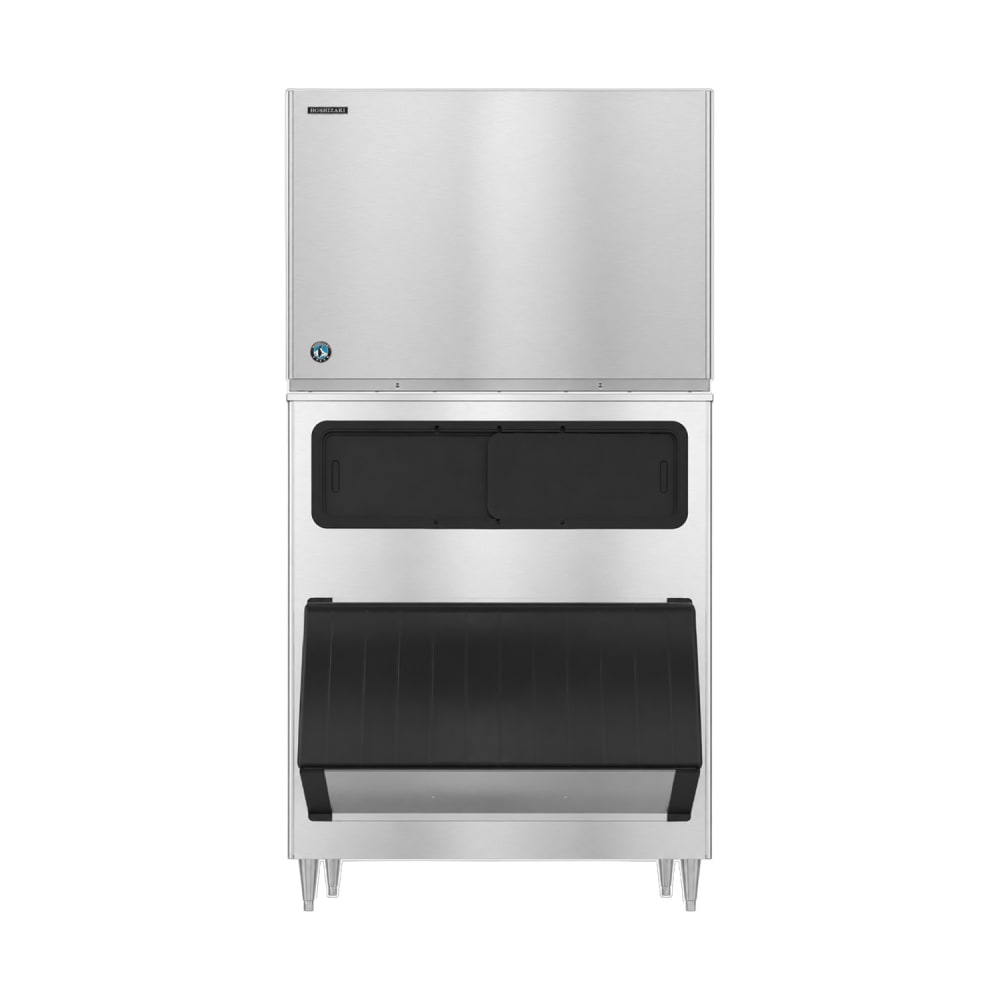 440-KM1601SWJ3B1150 1671 lb KM Series Crescent Cube Ice Machine w/ Bin - 1148 lb Storage, Water C...