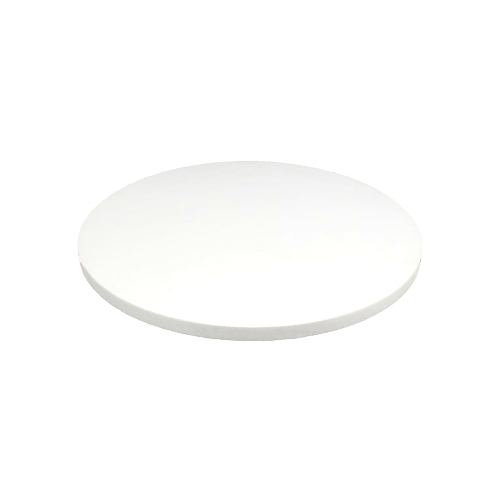 628-Q41354RD 54" Round Quartz Table Top, Winter White