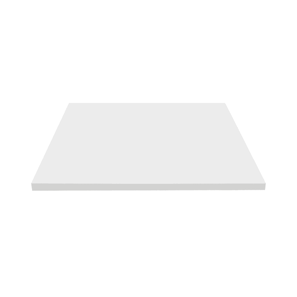 628-Q41330X30 30" Square Quartz Table Top, Winter White