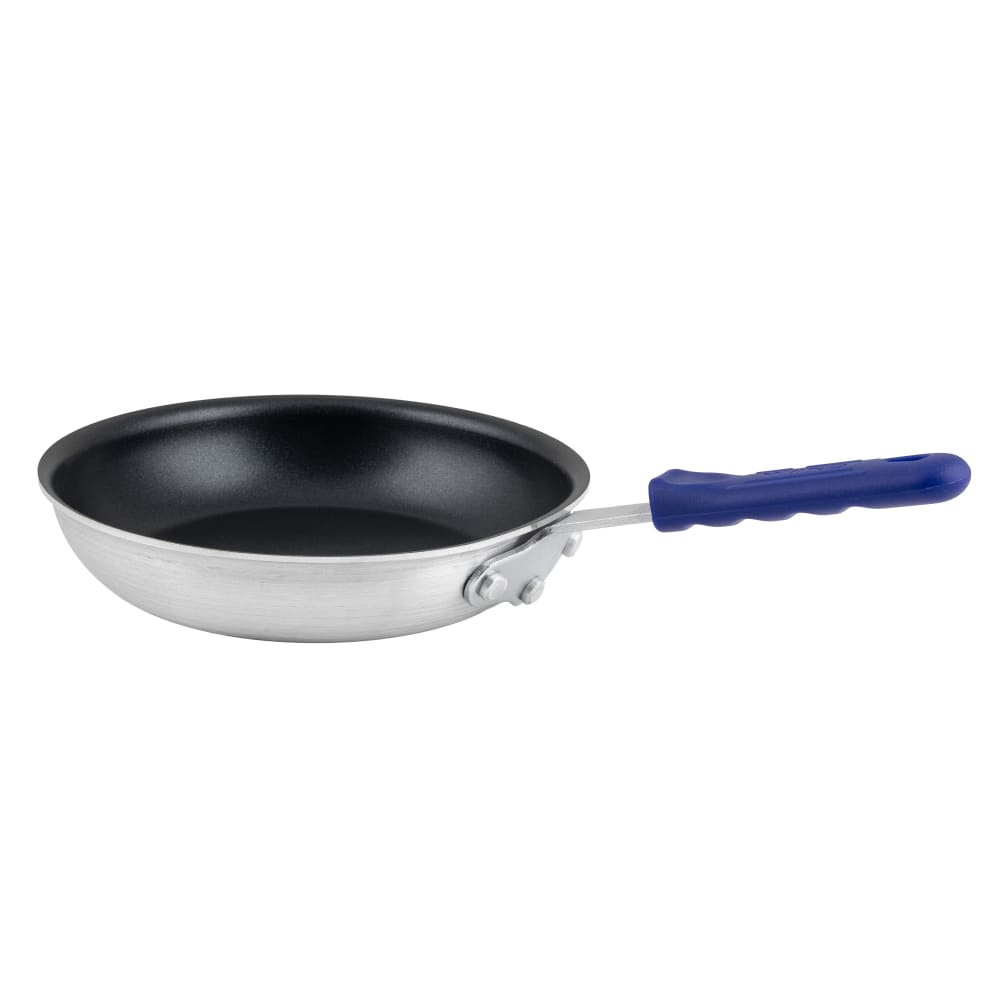 080-AFP8XCH 8" Aluminum Frying Pan w/ Solid Silicone Handle