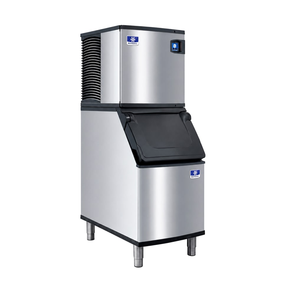 399-IDT0620WD420 528 lb Indigo NXT™ Full Cube Ice Machine w/ Bin - 383 lb Storage, Water Cooled,...