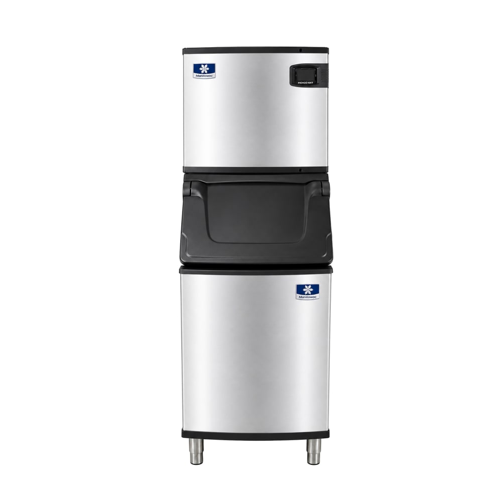 399-IDT0620AD420 482 lb Indigo NXT™ Full Cube Ice Machine w/ Bin - 383 lb Storage, Air Cooled, 11...