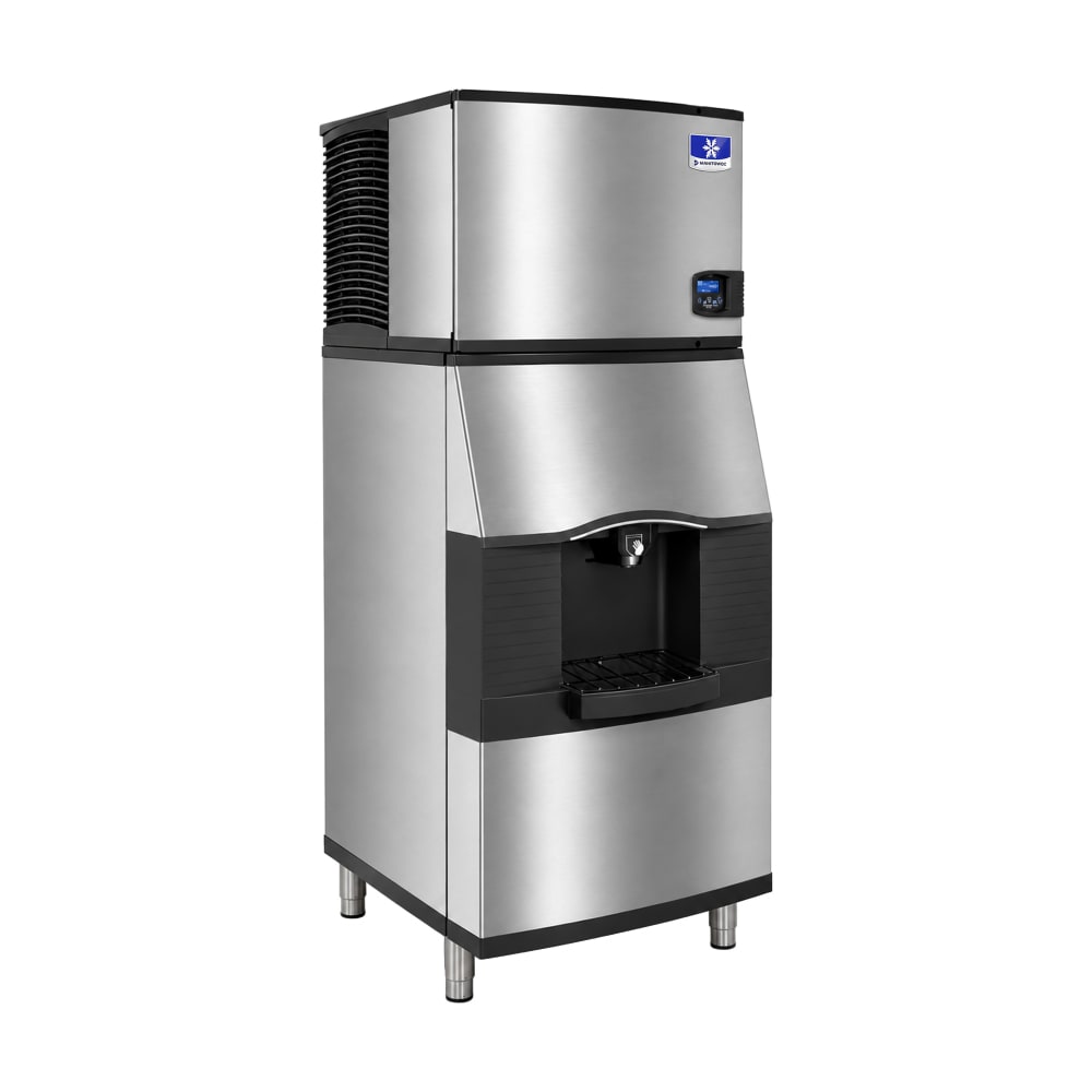 399-IDT0750WSFA291 605 lb Full Cube Ice Machine w/ Ice Dispenser - 180 lb Storage, Bucket Fill, 2...