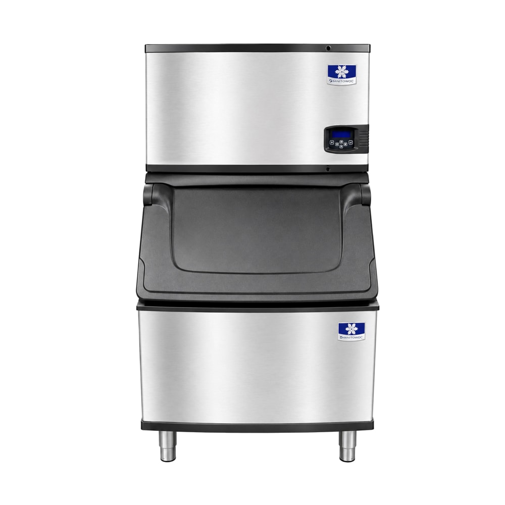 399-IDT0500WD570 500 lb Indigo NXT™ Full Cube Ice Machine w/ Bin - 532 lb Storage, Water Cooled,...