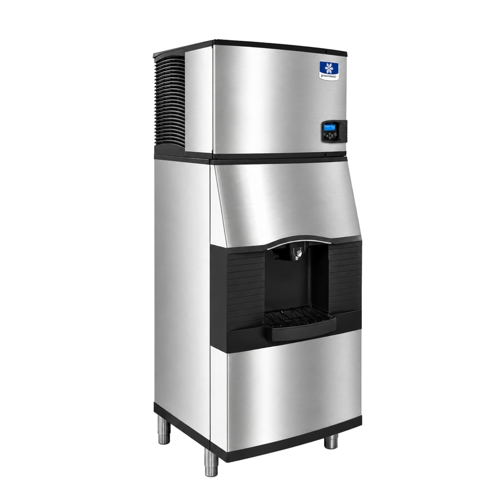399-IDT0500A161SFA29 515 lb Full Cube Ice Machine w/ Water & Ice Dispenser - 180 lb Storage,...