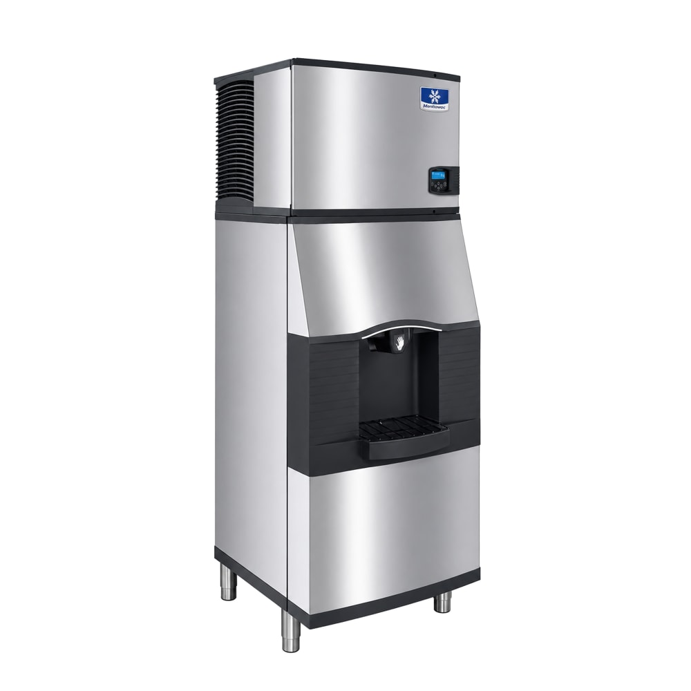 399-IDT0620WSFA191 528 lb Full Cube Ice Machine w/ Water & Ice Dispenser - 120 lb Storage, Bu...