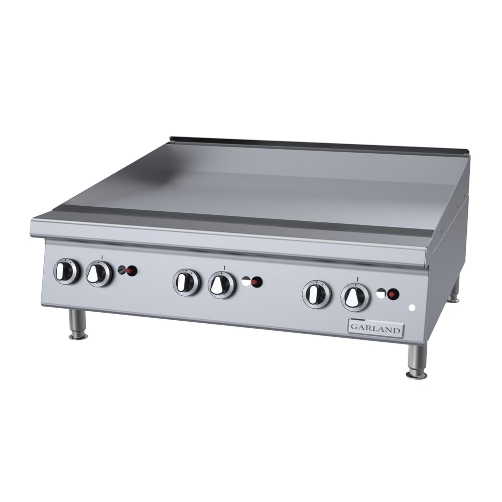 451-GTGG36GT36MNG 36" Gas Griddle w/ Thermostatic Controls - 1" Steel Plate, Natural Ga...
