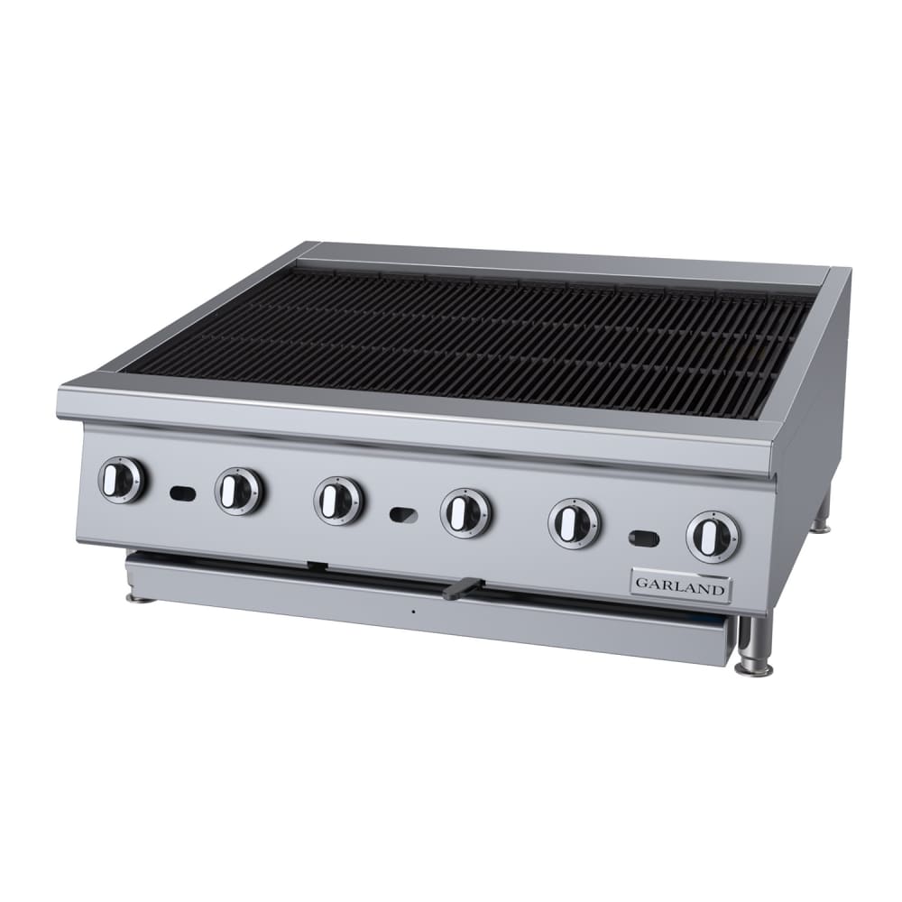 451-GTBG36AR36NG 36" Countertop Charbroiler, Adjustable, Manual Control, Natural Gas