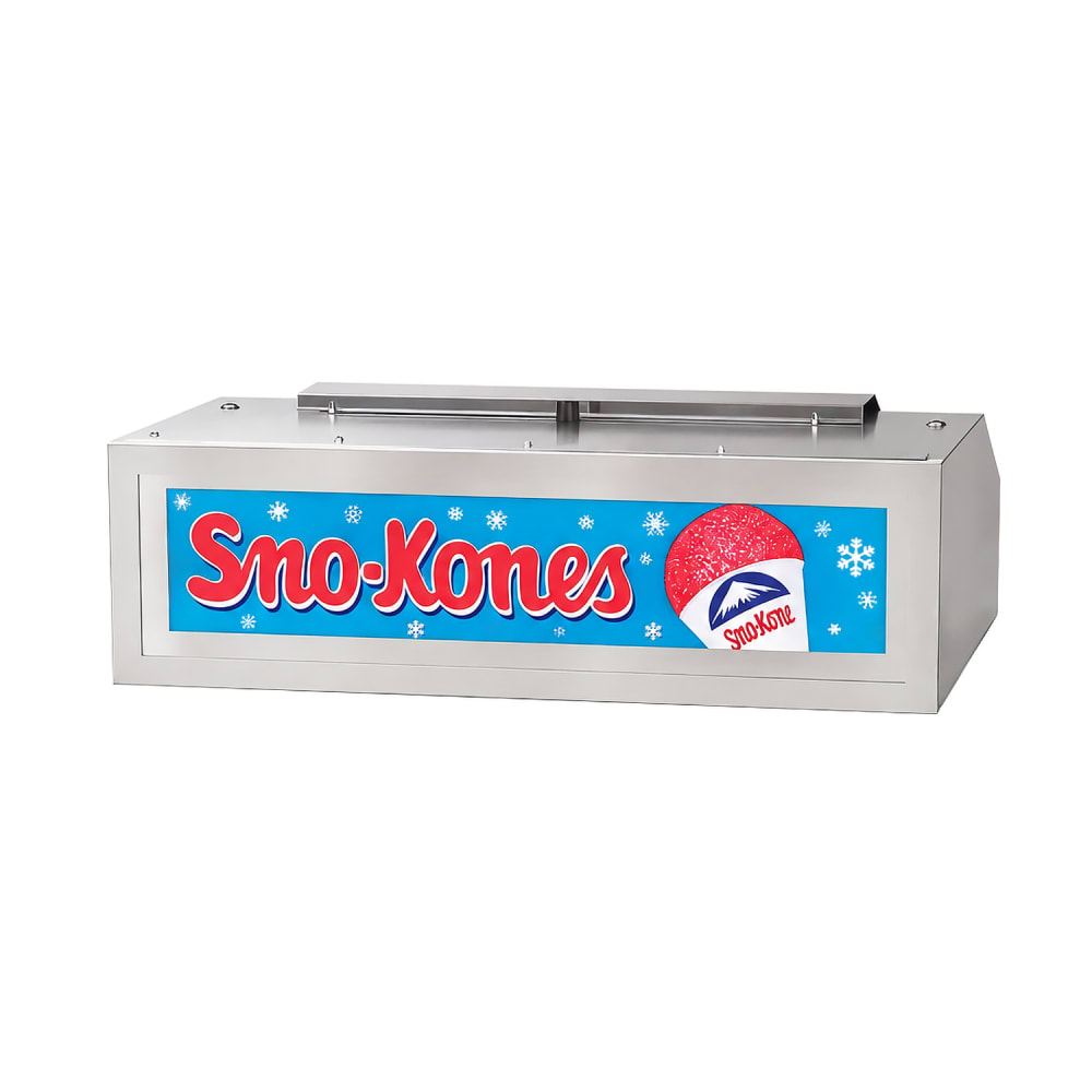 231-1020T Top Half Shavatron Snow Cone Machine w/ 500 lbs/hr Capacity, 120v