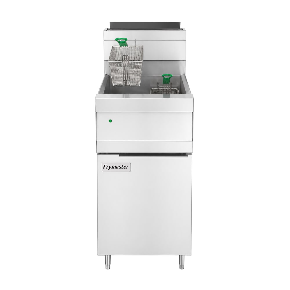 006-HD60GNG Decathlon Gas Fryer - (1) 80 lb Vat, Floor Model, Natural Gas