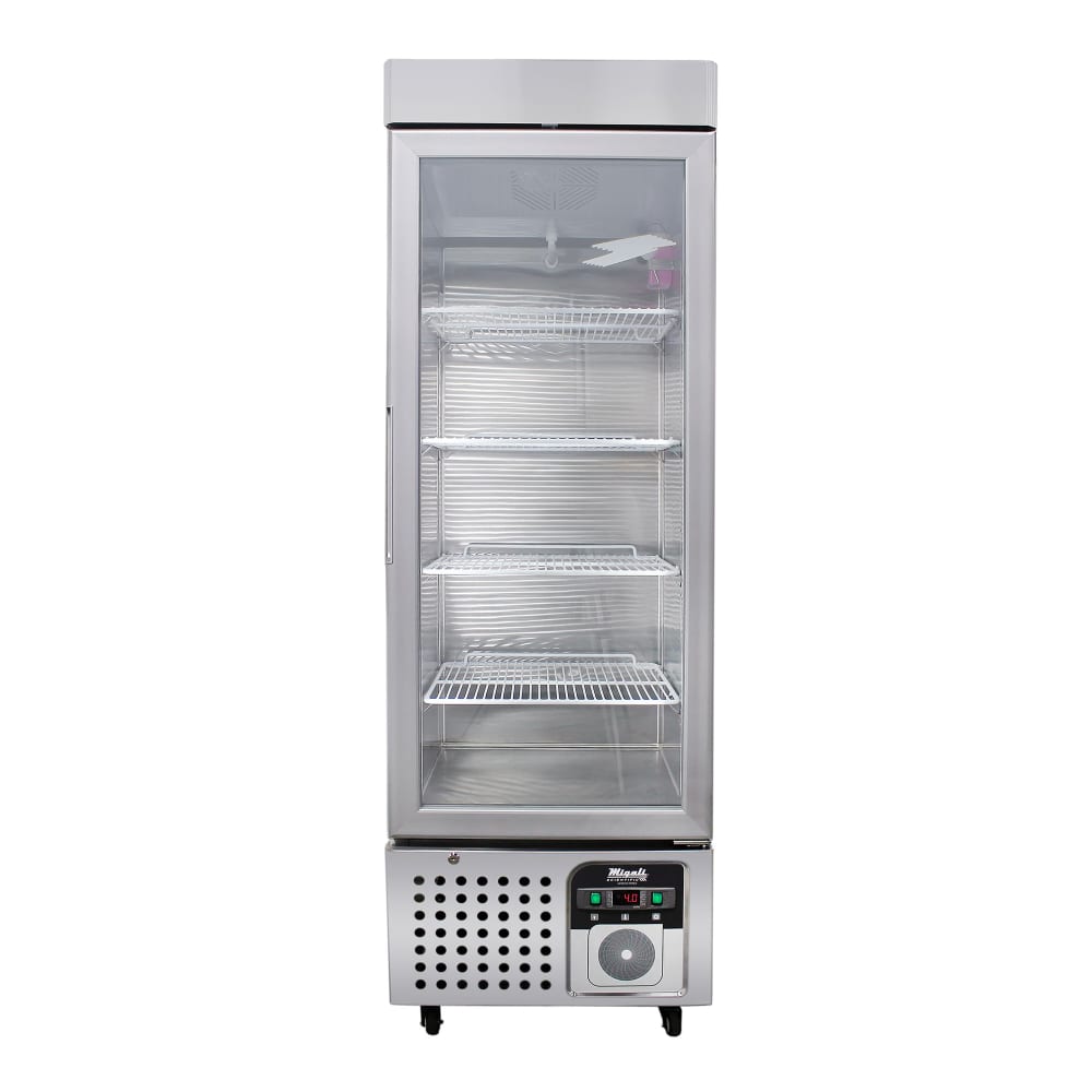 338-G1MRG 24 1/5" One Section Vaccine Refrigerator w/ Glass Door - Stainless, 115v