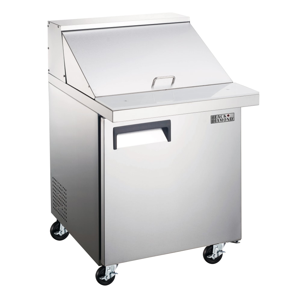 056-GRSL1D 27 1/2" Sandwich/Salad Prep Table w/ Refrigerated Base, 115v