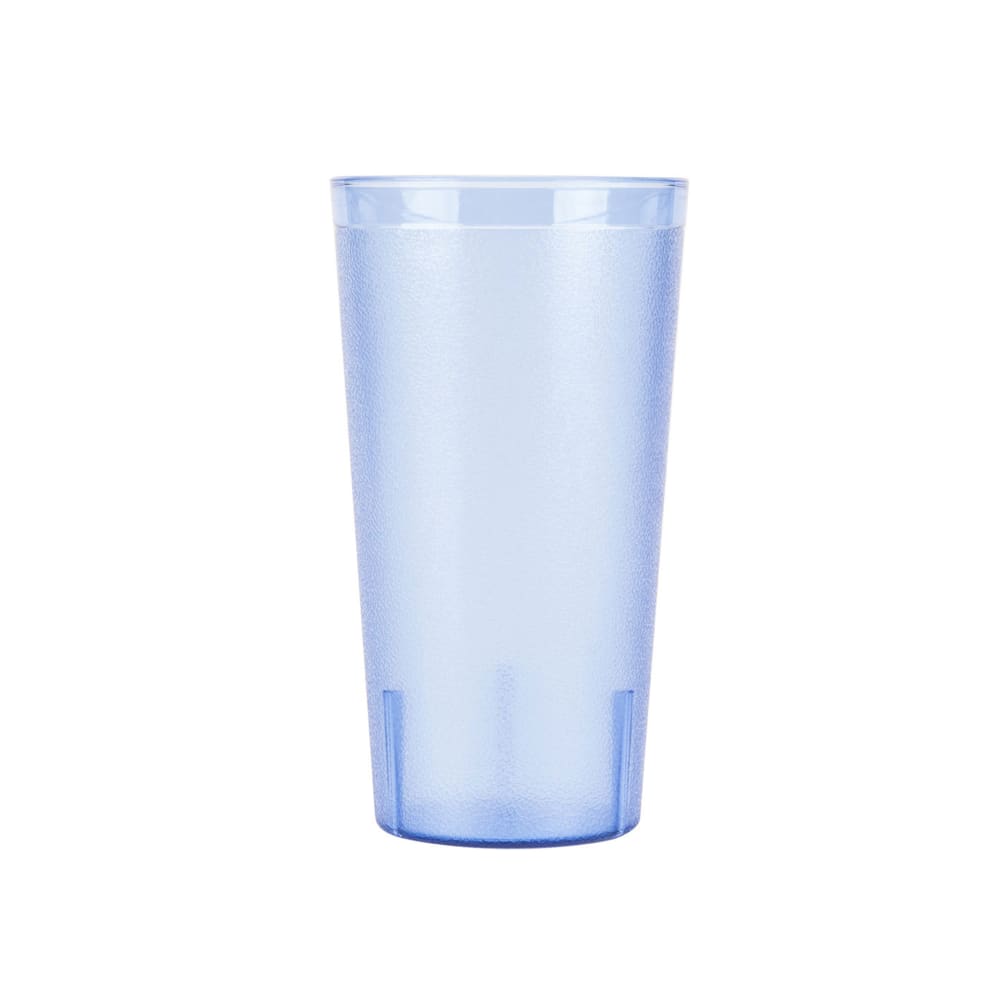 144-3200P2401 32 oz Slate Blue Textured Plastic Tumbler