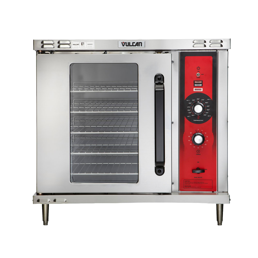 207-EC02D2081 Single Half Size Electric Convection Oven - 5.5 kW, 208v/1ph