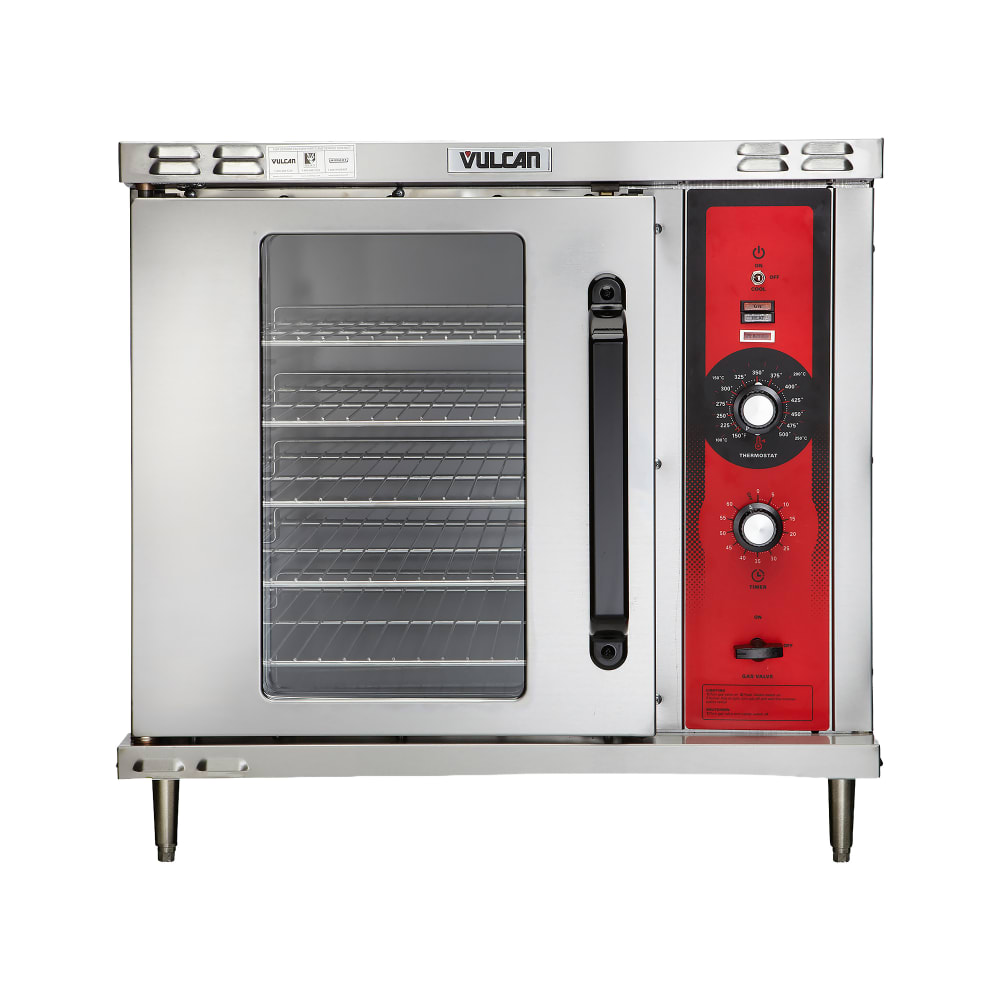 207-EC02D2083 Single Half Size Electric Convection Oven - 5.5 kW, 208v/3ph