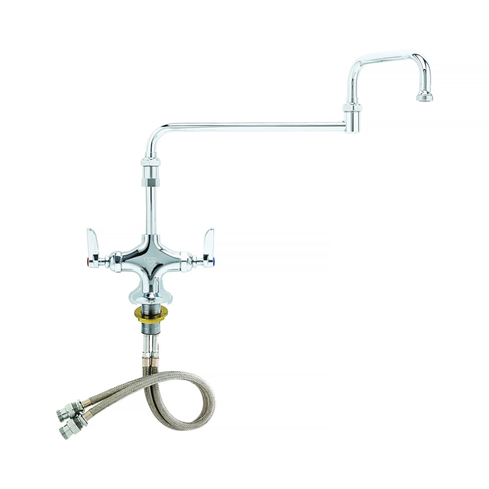 207-DBLTS18NZLJ Deck Mount Pantry Faucet w/ 18" Double Jointed Swing Nozzle