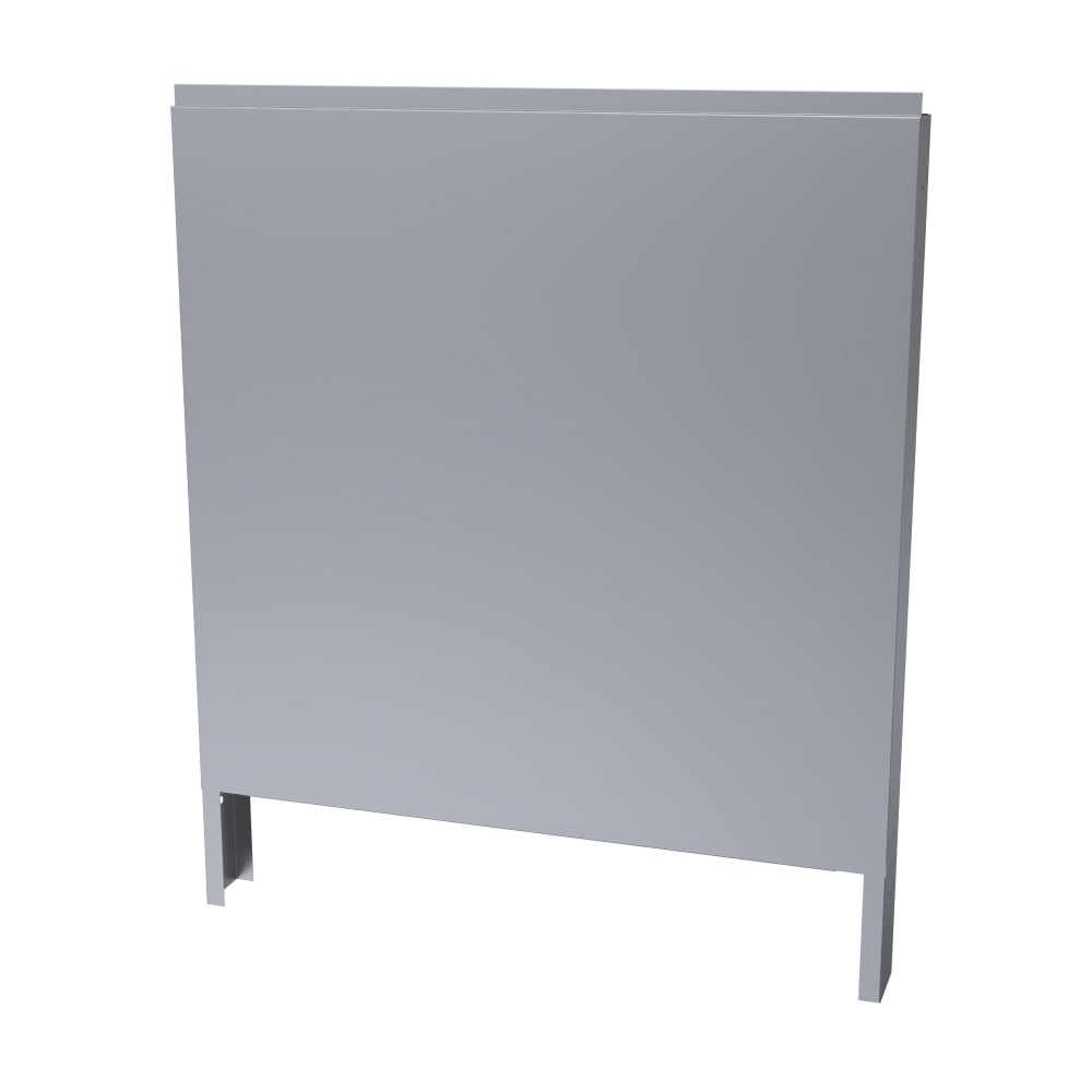 451-M34DDBG Master Series Backguard/Flue Riser, 34 1/2"H x 34"W, Stainless