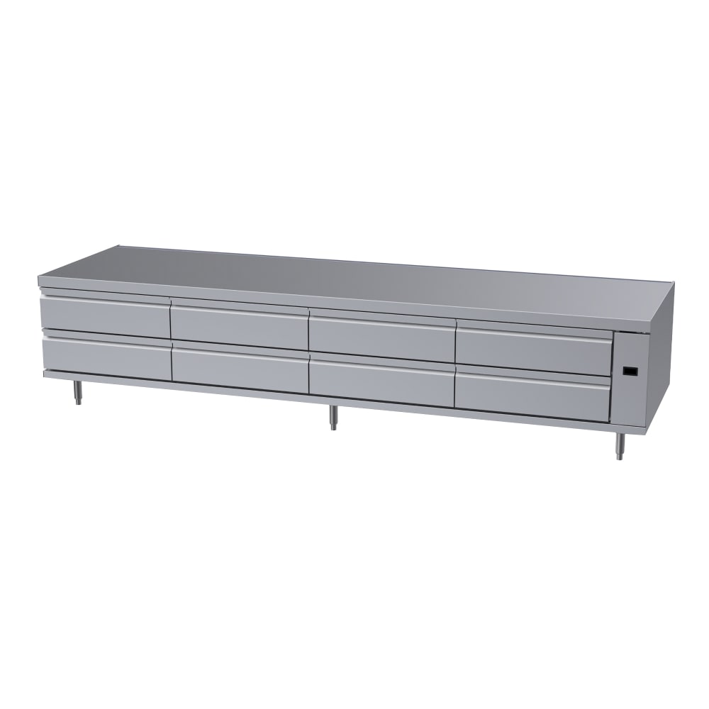 451-UN17R114 114" Polar Cuisine Chef Base w/ 8 Drawers - 115v