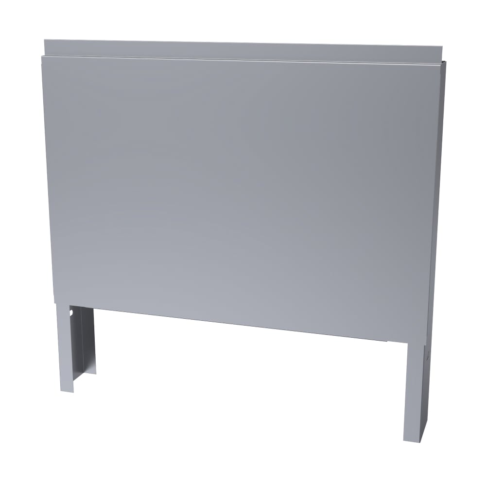451-M24BG Master Series Backguard/Flue Riser, 17"H x 24"W, Stainless