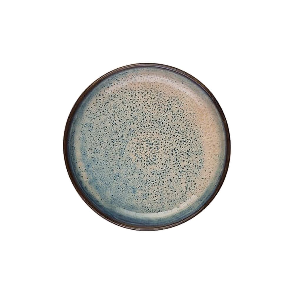 106-5324970 6 1/3" Round Roots Charma Plate - Stoneware, Blue