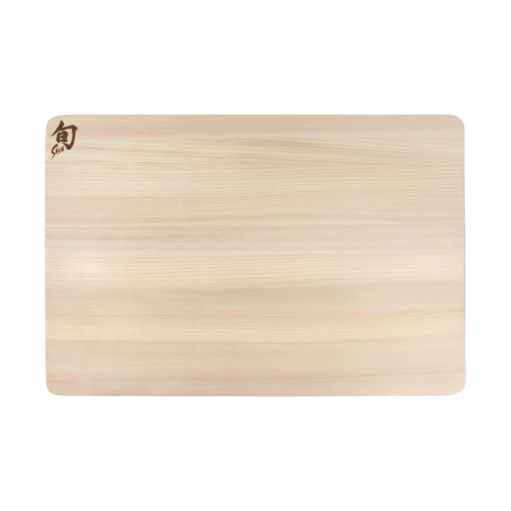 194-DM0817 Hinoki Wood Cutting Board - 17 3/4"L x 11 3/4"W