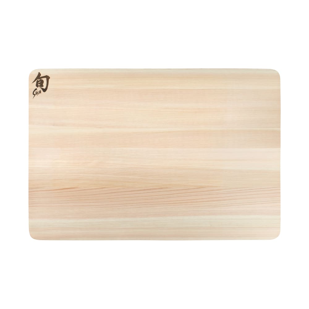 194-DM0816 Hinoki Wood Cutting Board - 15 3/4"L x 10 3/4"W