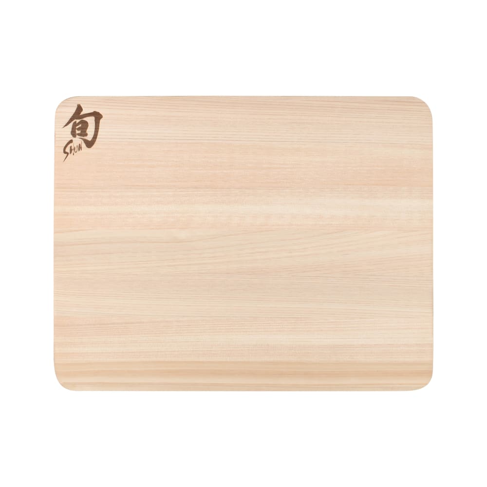 194-DM0814 Hinoki Wood Cutting Board - 10 3/4"L x 8 1/4"W