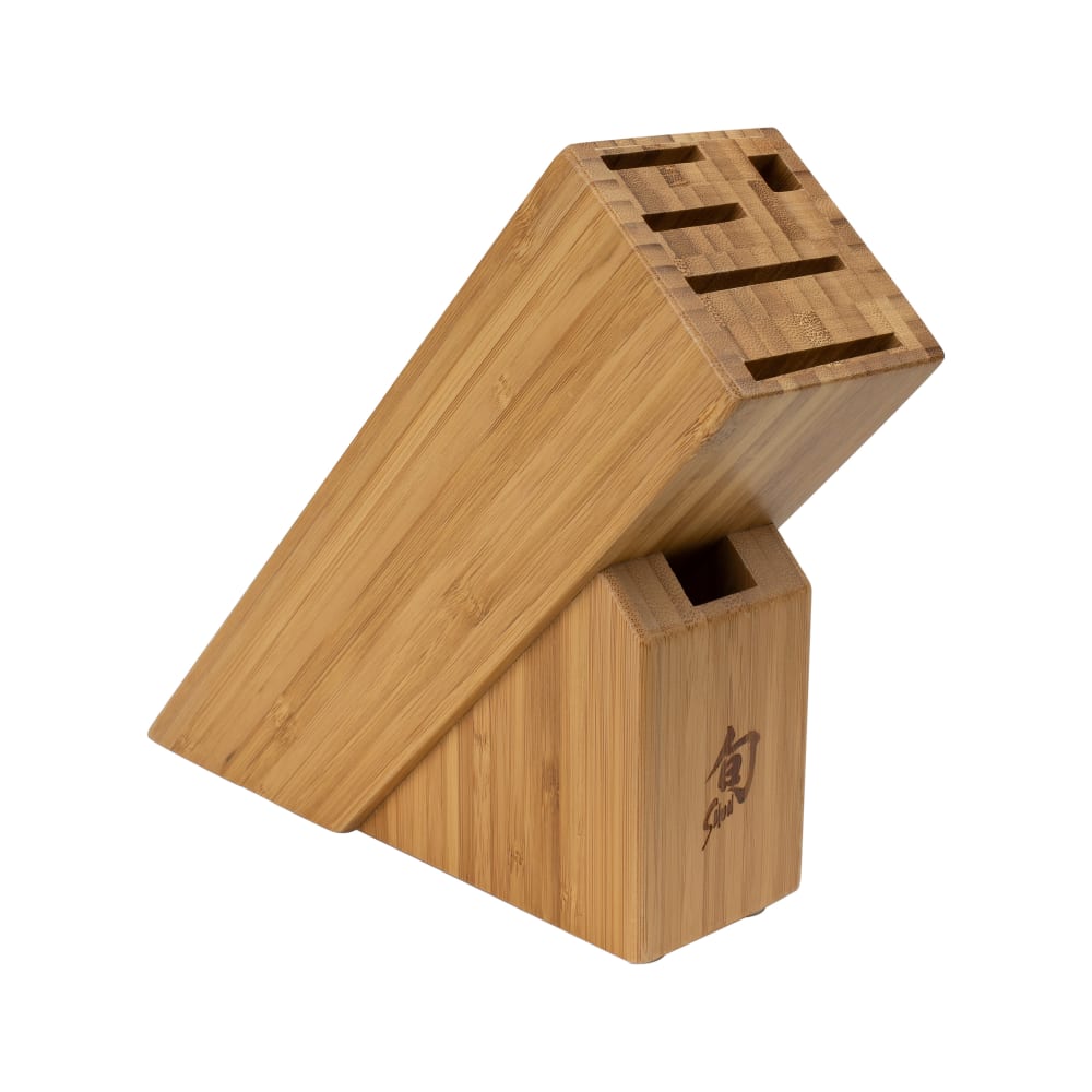 194-DM0847 6 Slot Shun Bamboo Knife Block