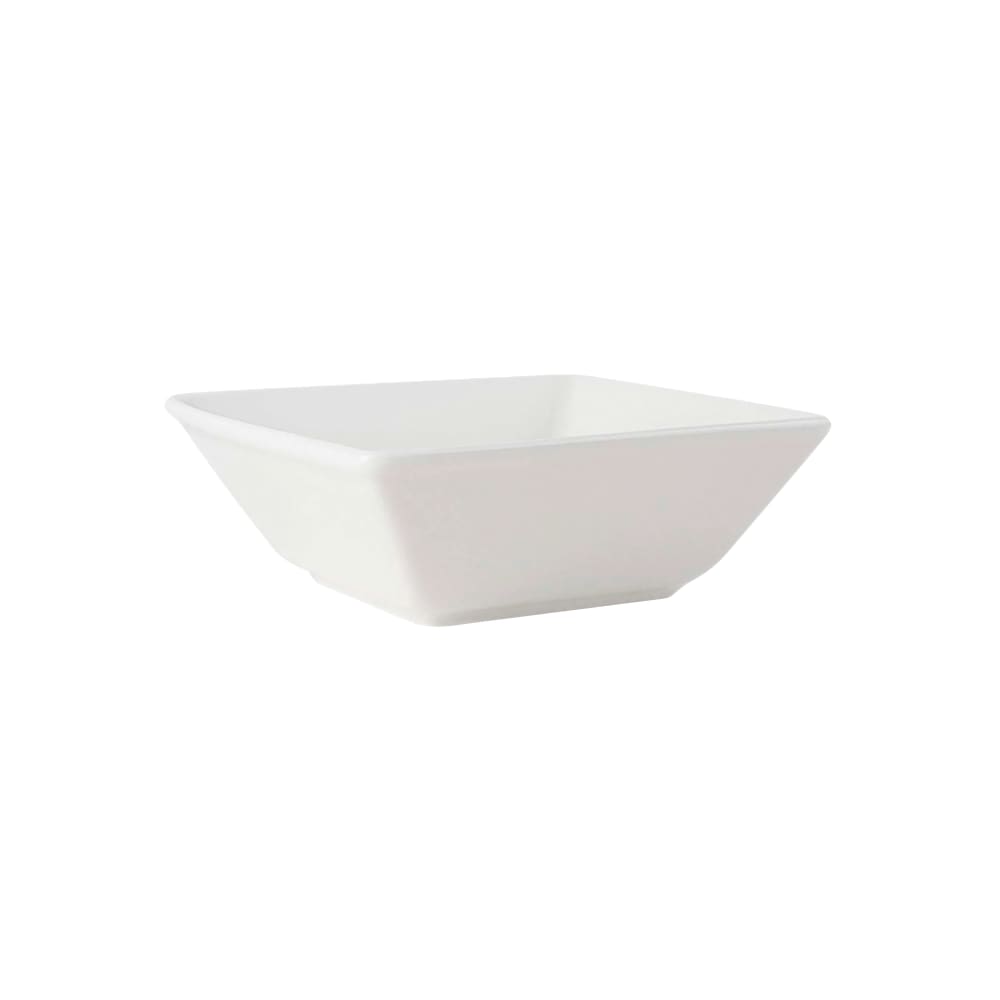 424-ABU531 24 oz Square AlumaTux®© Napa Bowl - China, Pearl White
