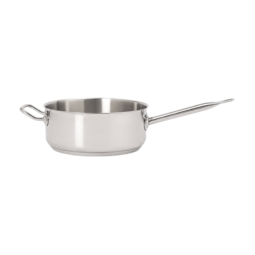 424-RSST192 6 qt TUXSTEEL Stainless Steel Sauce Pan w/ Hollow Metal Handle