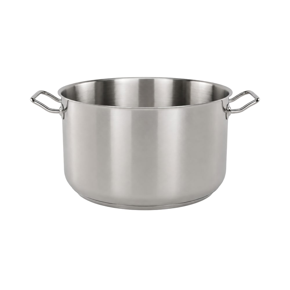 424-WSDW704 22 qt TUXSTEEL Stainless Steel Sauce Pot w/ Solid Metal Handle