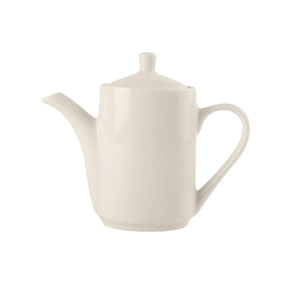 424-BET1305 13 oz Coffee/Teapot w/ Lid - China, Eggshell