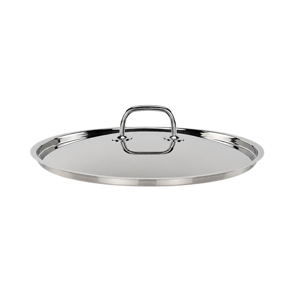 424-WSZW142 14 1/4" TUXSTEEL Lid for 15 qt Braising Pot & 22 qt Sauce Pot