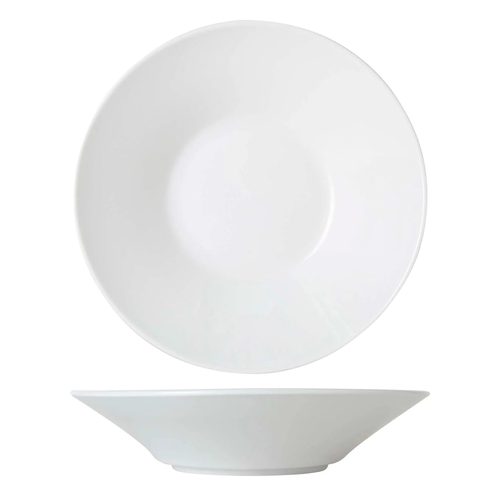 424-BPD1123 56 oz Round Flared Bowl - China, Porcelain White
