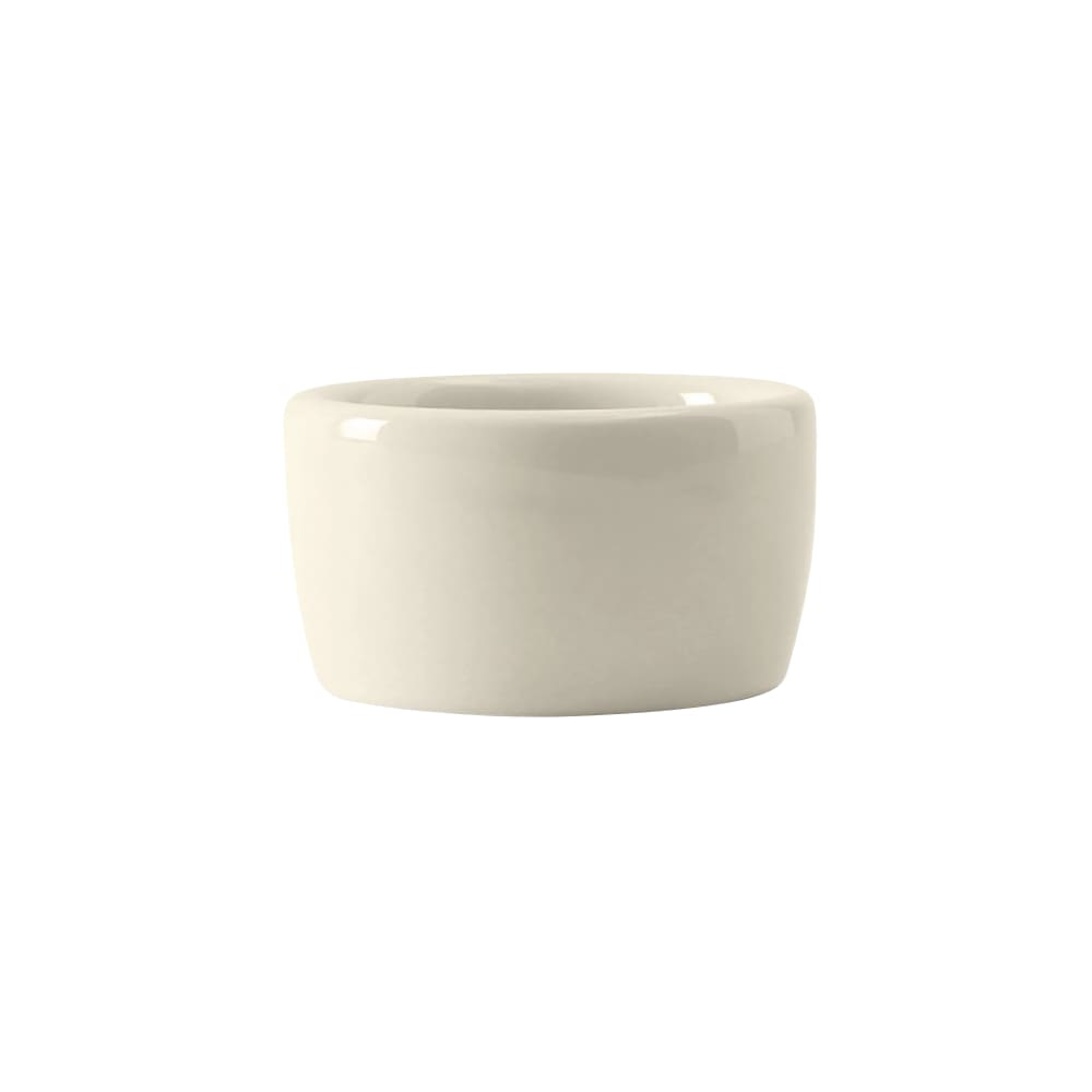 424-BEX0203 2 oz Round Pipkin Ramekin - China, Eggshell
