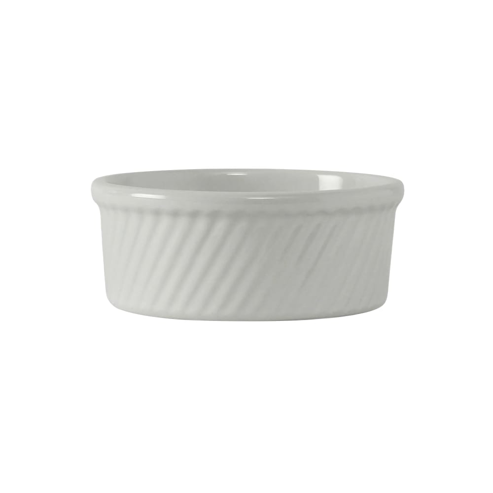 424-BWX2104 21 oz Round Souffle Dish - China, White