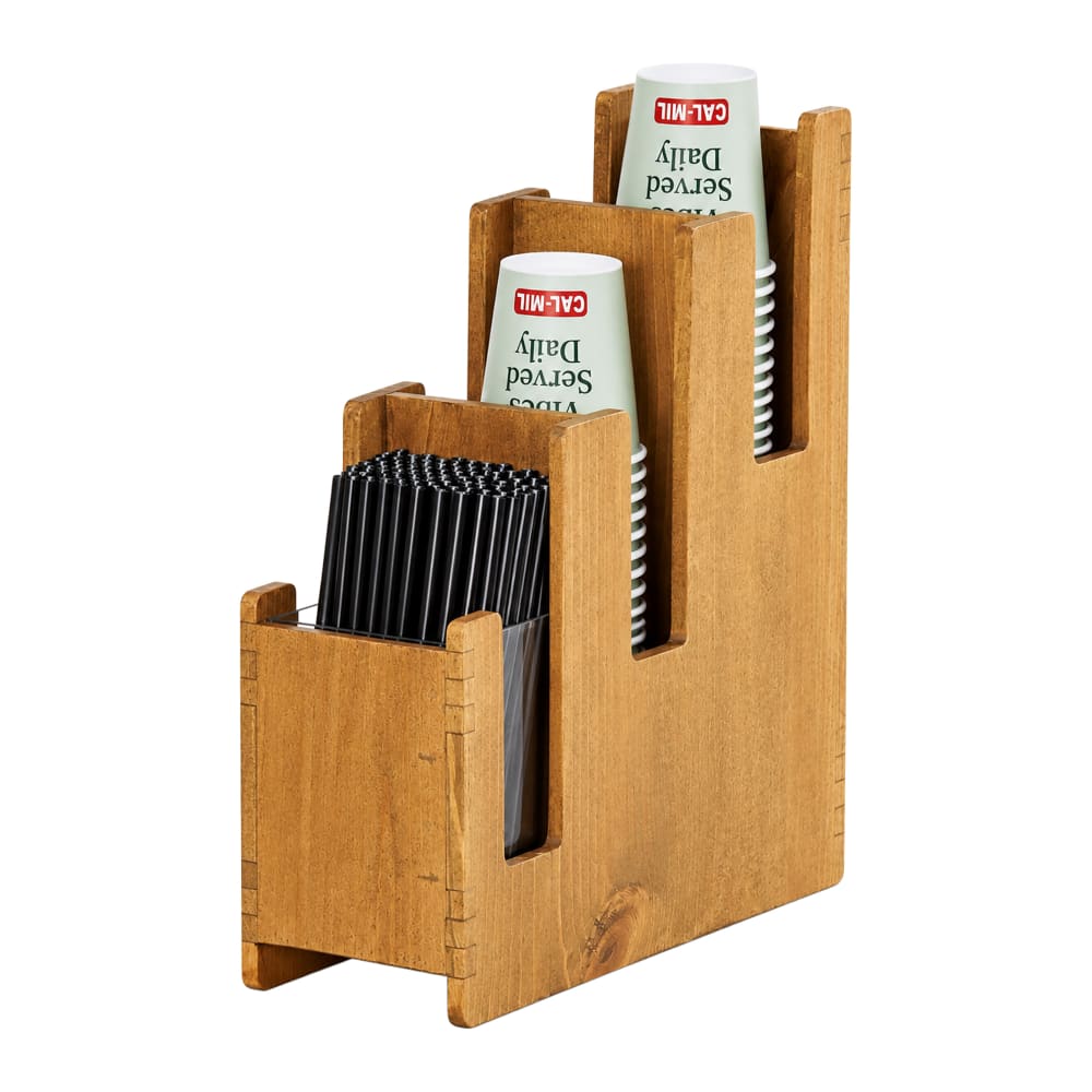 151-2318799 Cup & Lid Organizer, 3 Compartment, All Cup Types