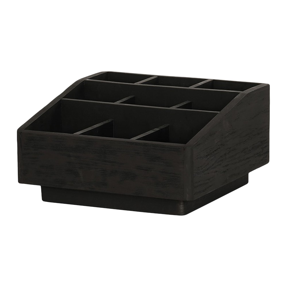 151-2378913 Condiment Organizer w/ 9 Compartments - Black