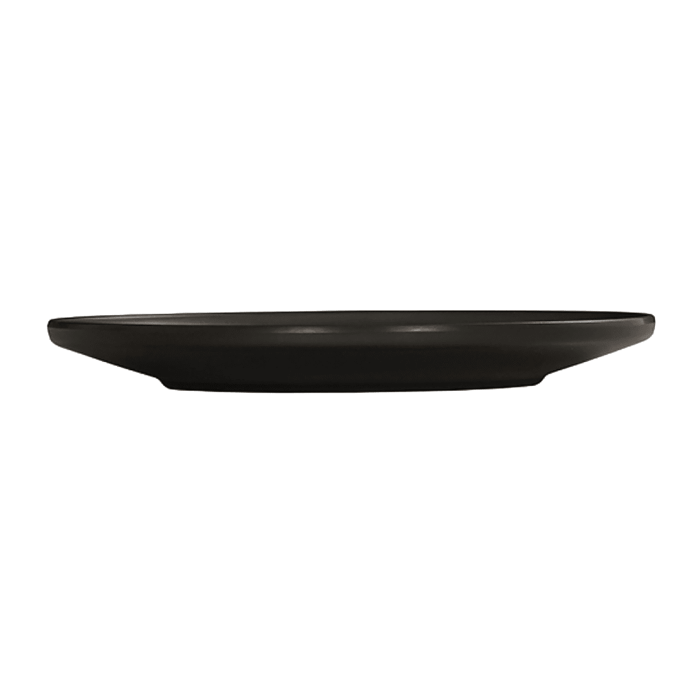 151-24112913 9" Round Nova Plate - Melamine, Black