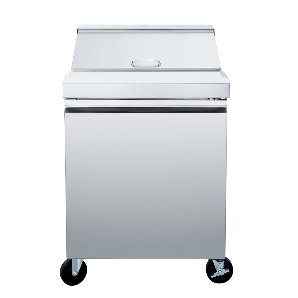 394-MEST27A 27 3/4" Sandwich/Salad Prep Table w/ Refrigerated Base, 115v (5O7O Series)