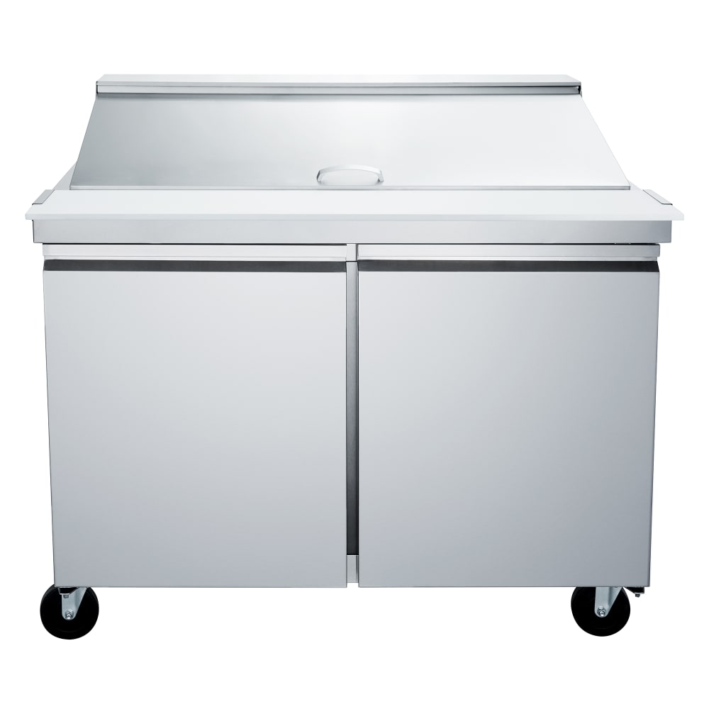 394-MEST4818A 48 1/2" Mega Top Sandwich/Salad Prep Table w/ Refrigerated Base, 115v (5O7O Se...